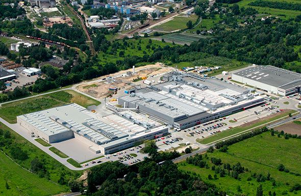 Aerial view of 3M Poland