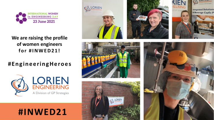 Lorien Engineering Solutions celebrating International Women in Engineering Day 